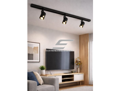 Kryptinis LED šviestuvas ant bėgelio | magnetinis | 20W | 3000K | 739lm | CRI90 | juodas | reguliuojamas 10–60° | Ultra Slim | dimeriuojamas 3 Kryptinis LED šviestuvas ant bėgelio | magnetinis | 20W | 3000K | 739lm | CRI90 | juodas | reguliuojamas 10–60° | Ultra Slim | dimeriuojamas 3