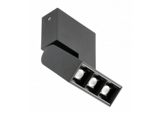 LED šviestuvas | nukreipiamo spindulio | 8W | 230V | 4000K | 720lm | 155x84x34mm | virštinkinis | IP20 | juodas | SIERRA | GTV Lighting | LD-SRA08WC-NB | 5902801357459 LED šviestuvas | nukreipiamo spindulio | 8W | 230V | 4000K | 720lm | 155x84x34mm | virštinkinis | IP20 | juodas | SIERRA | GTV Lighting | LD-SRA08WC-NB | 5902801357459