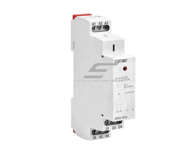Tarpinė relė | signalų stiprinimui ir apkrovų valdymui | 2 x SPDT | 8A | AC / DC 48V | GR8-208