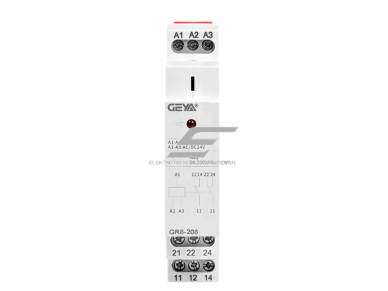 Tarpinė relė | signalų stiprinimui ir apkrovų valdymui | 3 SPDT | 16 A | AC / DC 12–230V | GR8-316 Tarpinė relė | signalų stiprinimui ir apkrovų valdymui | 3 SPDT | 16 A | AC / DC 12–230V | GR8-316