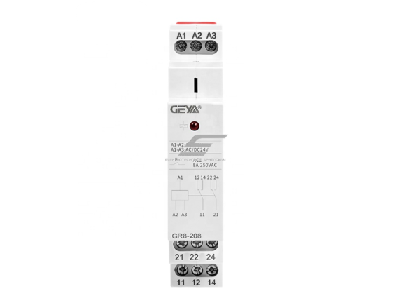 Tarpinė relė | signalų stiprinimui ir apkrovų valdymui | 3 SPDT | 16 A | AC / DC 12–230V | GR8-316 Tarpinė relė | signalų stiprinimui ir apkrovų valdymui | 3 SPDT | 16 A | AC / DC 12–230V | GR8-316