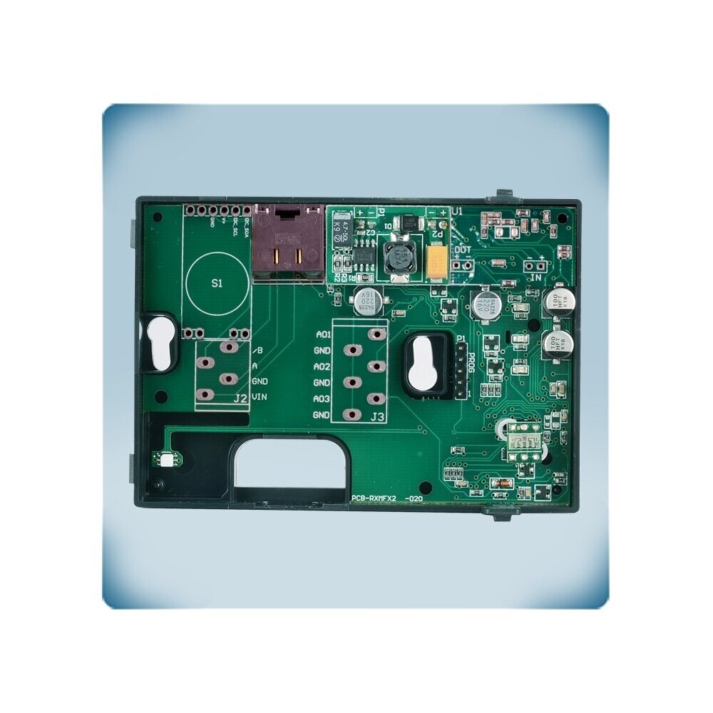 Temperatūras un mitruma telpas sensors ar sienas virsmas temperatūras mērīšanu | 0…50°C | 0-100%rH | Modbus RTU | PoM 24VDC | RJ45 | IP30 | Sentera Controls | RWTHM-2 5