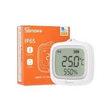 Temperature and humidity thermometer with sensor | 2.5-inch LCD display | IP65 | ZigBee Sonoff SNZB-02WD Temperature and humidity thermometer with sensor | 2.5-inch LCD display | IP65 | ZigBee Sonoff SNZB-02WD