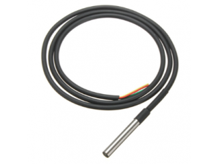 Temperatūros jutiklis | −55…+125 °C | 1 m kabelis | 1-Wire | impulsų analizatoriui D105 | smart-MAIC | DS18b20