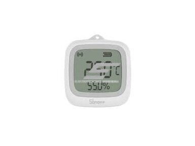 Išmanus | belaidis temperatūros ir drėgmės jutiklis | -20-+60°C | 0-100%RH | baltas | IP65 | ZigBee | SONOFF | SNZB-02WD | 6920075743128 Išmanus | belaidis temperatūros ir drėgmės jutiklis | -20-+60°C | 0-100%RH | baltas | IP65 | ZigBee | SONOFF | SNZB-02WD | 6920075743128
