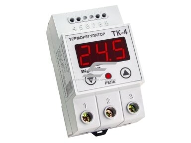 Modulinis | skaitmeninis termostatas | temperatūros reguliatorius | 16A | 230V | -55...+125°C | DIN | DigiTOP | TK-4 Modulinis | skaitmeninis termostatas | temperatūros reguliatorius | 16A | 230V | -55...+125°C | DIN | DigiTOP | TK-4