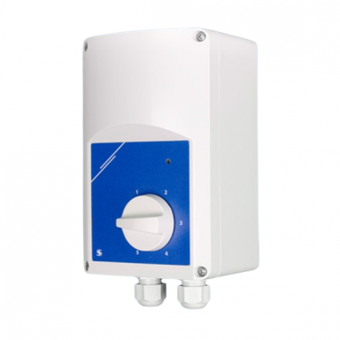 Transformatora ventilatora motora ātruma regulators ar TK | 1,5A | 230VAC | virsapmetuma | IP54 | Sentera Controls | STRS1-15L22 | 5401003016015