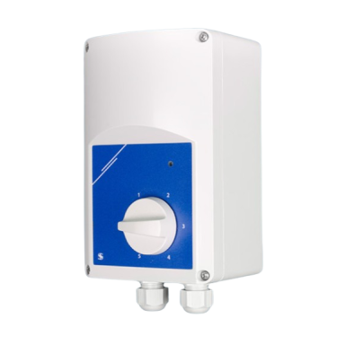 Transformatora ventilatora motora ātruma regulators ar TK | 2,5A | 230VAC | virsapmetuma | IP54 | Sentera Controls | STRS1-25L22 | 5401003016039