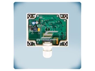 Temperatūros ir drėgmės kanalinis keitiklis | -30…70°C | 0-100%rH | 3×0-10VDC/0-20mA/PWM | Modbus RTU | 18-34VDC | IP54 | Sentera Controls | DSTHF-3 5 Temperatūros ir drėgmės kanalinis keitiklis | -30…70°C | 0-100%rH | 3×0-10VDC/0-20mA/PWM | Modbus RTU | 18-34VDC | IP54 | Sentera Controls | DSTHF-3 5