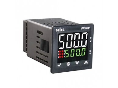 Panelinis | skaitmeninis termostatas | temperatūros reguliatorius | 5A | 90-270VAC/DC | RS485 | IP65 | Selec | PID500-U-C-01-C Panelinis | skaitmeninis termostatas | temperatūros reguliatorius | 5A | 90-270VAC/DC | RS485 | IP65 | Selec | PID500-U-C-01-C