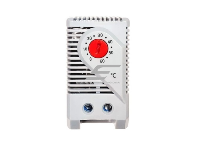 Mini termostatas | temperatūros reguliatorius | NC | 0–60°C | 230 V AC | 10 A | bimetalinis | DIN | automatinis šildymo valdymas | IP20 Mini termostatas | temperatūros reguliatorius | NC | 0–60°C | 230 V AC | 10 A | bimetalinis | DIN | automatinis šildymo valdymas | IP20