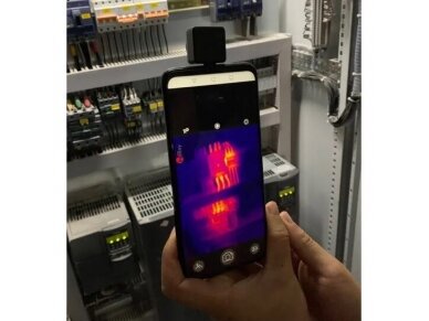 Termovizorius | prie išmaniojo telefono ar planšetės | 25Hz | raiška 256x192 | USB-C | INFIRAY | T2 PRO 4