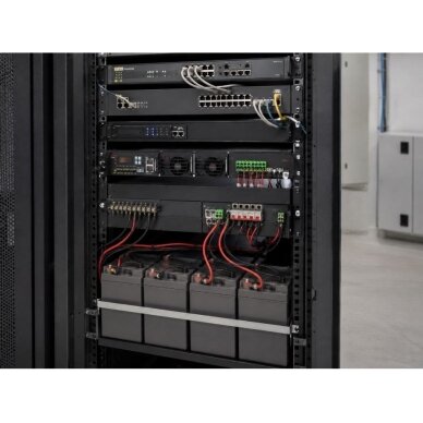 Smart AC/DC Telecommunications Power Supply | Rack-Mount | 2400W | 230VAC | -42...-58VDC | RS232 / RS485 / SNMP | 440x320x44mm | IP20 2