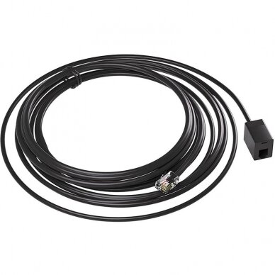 Extension cable | cable for sensor | 5 m | RJ9 | 4P4C | black | SONOFF | RL560 | 6920075777796 1