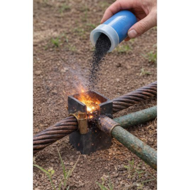Eksotermilise keevituse pulber vaskesulamitele | kuni ~50 korda | ilma elektrita | professionaalseks maanduseks 2 Eksotermilise keevituse pulber vaskesulamitele | kuni ~50 korda | ilma elektrita | professionaalseks maanduseks 2