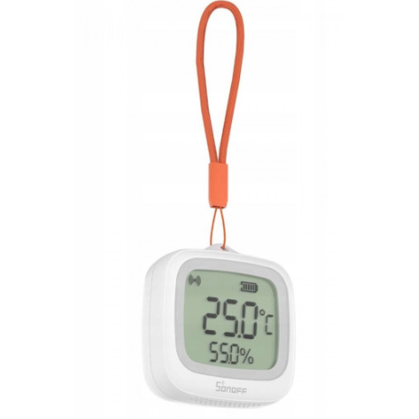 Temperature and humidity thermometer with sensor | 2.5-inch LCD display | IP65 | ZigBee Sonoff SNZB-02WD 2 Temperature and humidity thermometer with sensor | 2.5-inch LCD display | IP65 | ZigBee Sonoff SNZB-02WD 2