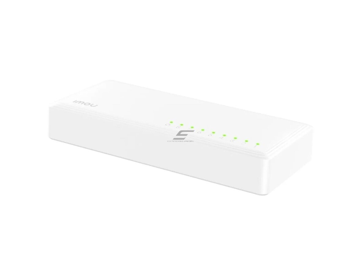 Tinklo komutatorius 8 portai RJ45 | 16Gbps | 11.904Mpps | SG108C-V2 IMOU 3 Tinklo komutatorius 8 portai RJ45 | 16Gbps | 11.904Mpps | SG108C-V2 IMOU 3