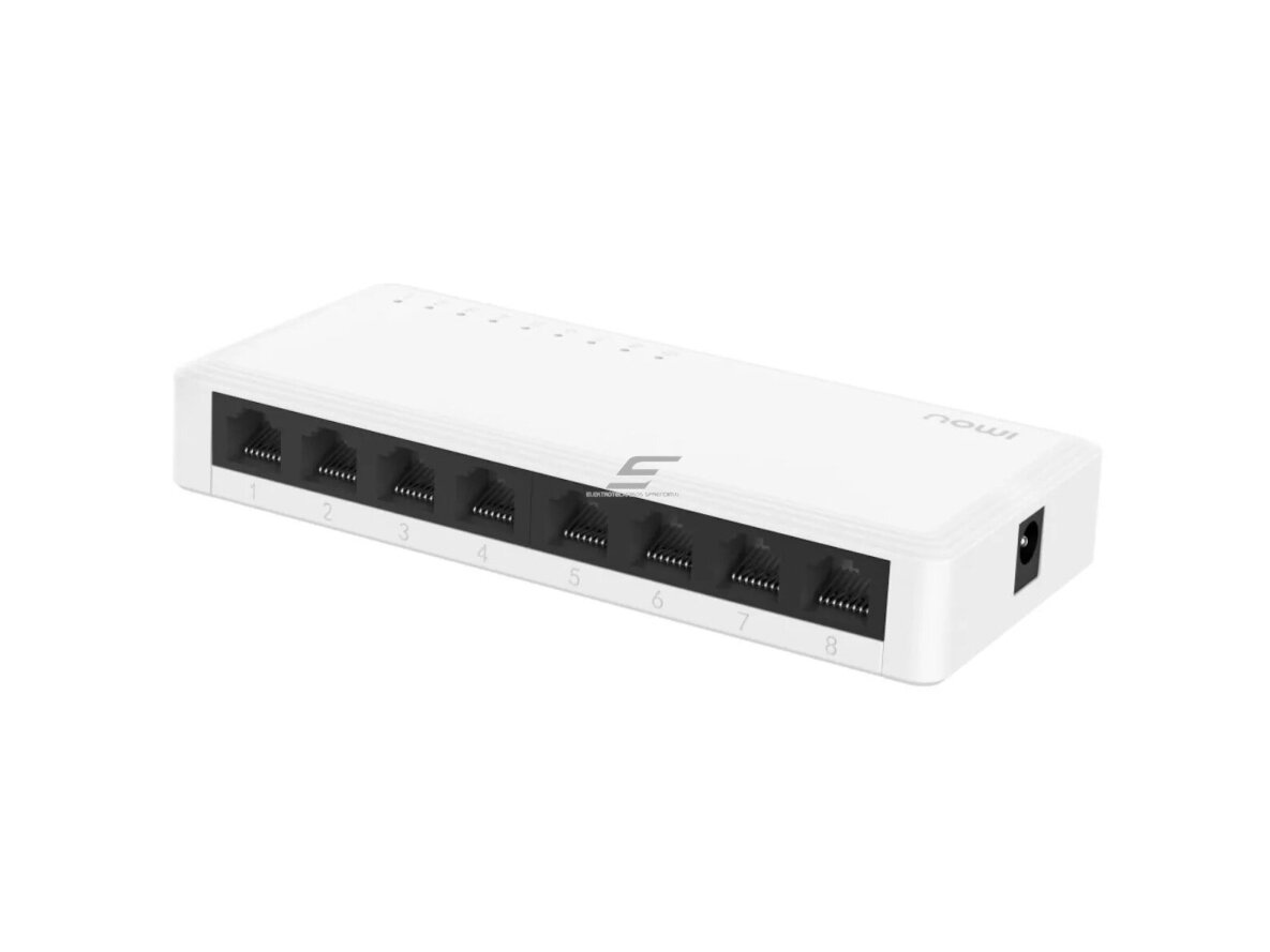 Tinklo komutatorius 8 portai RJ45 | 16Gbps | 11.904Mpps | SG108C-V2 IMOU Tinklo komutatorius 8 portai RJ45 | 16Gbps | 11.904Mpps | SG108C-V2 IMOU