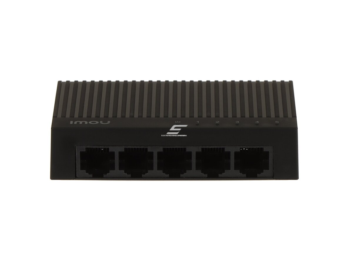 Tinklo komutatorius 5 portai RJ45 | 1Gbps | 0,1488Mpps | SF105C IMOU 1 Tinklo komutatorius 5 portai RJ45 | 1Gbps | 0,1488Mpps | SF105C IMOU 1