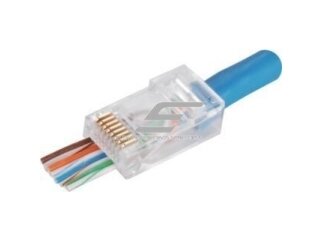 Tinklo kištukas | jungtis RJ45 (8P8C) | UTP CAT 6e kabeliui | neekranuotas | perveriamas | skaidrus | ALANTEC | WT117 1 Tinklo kištukas | jungtis RJ45 (8P8C) | UTP CAT 6e kabeliui | neekranuotas | perveriamas | skaidrus | ALANTEC | WT117 1