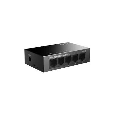 Ne pārvaldāms Gigabit Ethernet komutators 5 porti | 10Gbps | 7.44Mpps | 10/100/1000 Mbps | Plug & Play | CUDY GS105 Ne pārvaldāms Gigabit Ethernet komutators 5 porti | 10Gbps | 7.44Mpps | 10/100/1000 Mbps | Plug & Play | CUDY GS105