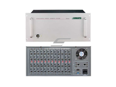 Tinklinis modulių plėtiklis | 12 lizdų | IP/PA sistemoms | 10/100 Mbps | 10M/100M Ethernet | 19" rack montavimas | tvirtas aliuminio korpusas