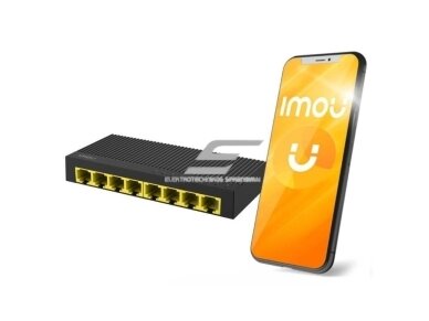 Tinklo komutatorius 8 portai Gigabit RJ45 | 3W | 4Mb | SG108C IMOU Tinklo komutatorius 8 portai Gigabit RJ45 | 3W | 4Mb | SG108C IMOU