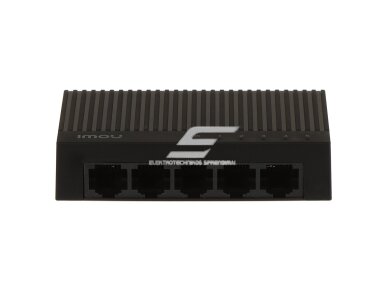 Tinklo komutatorius 5 portai RJ45 | 1Gbps | 0,1488Mpps | SF105C IMOU 1 Tinklo komutatorius 5 portai RJ45 | 1Gbps | 0,1488Mpps | SF105C IMOU 1