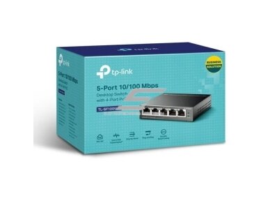 Tinklo komutatorius 8 portų | prievadų | RJ45 | 16Gbps | 11.904Mpps | DS-3E0508D-E | Hikvision 2 Tinklo komutatorius 8 portų | prievadų | RJ45 | 16Gbps | 11.904Mpps | DS-3E0508D-E | Hikvision 2