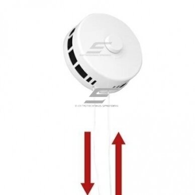 Клапан подачи воздуха в стене | с фильтром | теплоизоляция из минеральной ваты с фольгой | D125 | 0,45м | белый | 12,5TOV045-01 1