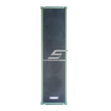 Outdoor wall-mounted speaker (Slave) | IP protection | 2×40 W | for professional/commercial audio systems | column design