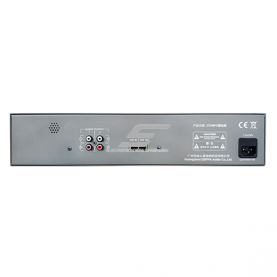 CD/MP3 player | professional audio source | for PA and network audio systems | USB interface | remote control via PC and PA server 2 CD/MP3 player | professional audio source | for PA and network audio systems | USB interface | remote control via PC and PA server 2