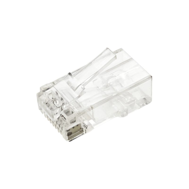RJ45 (8P8C) plug | for UTP CAT 6e cable | unshielded 1 RJ45 (8P8C) plug | for UTP CAT 6e cable | unshielded 1