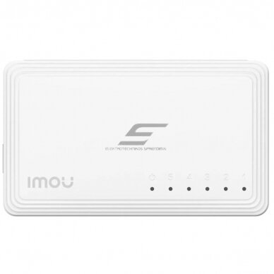 Võrgulüliti 5 porti RJ45 | 10Gbps | 7.44Mpps | SG105C-V2 IMOU 2 Võrgulüliti 5 porti RJ45 | 10Gbps | 7.44Mpps | SG105C-V2 IMOU 2