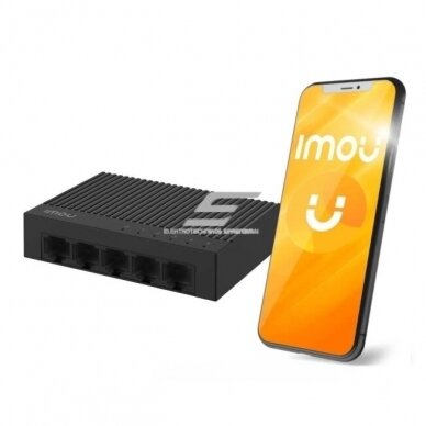 Сетевой коммутатор 5 портов RJ45 | 1Gbps | 0,1488Mpps | SF105C IMOU 3