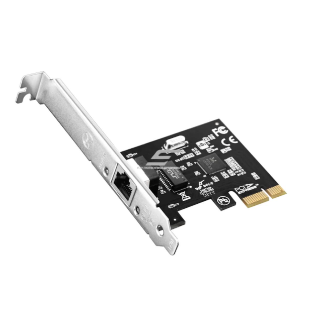 Network interface card | for stable wired internet connection | up to 1 Gb/s | Wake-on-LAN support | compatible with Windows and Linux 1 Network interface card | for stable wired internet connection | up to 1 Gb/s | Wake-on-LAN support | compatible with Windows and Linux 1