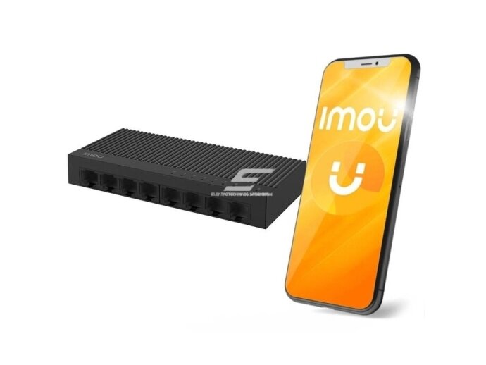 Tinklo komutatorius 8 portai RJ45 | 1.6Gbps | 0,1488Mpps | SF108C IMOU 3 Tinklo komutatorius 8 portai RJ45 | 1.6Gbps | 0,1488Mpps | SF108C IMOU 3