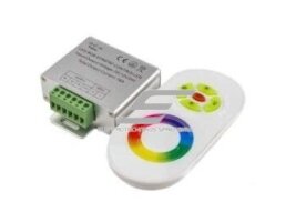 LED pritemdymo RGB valdiklis | dimeris | su jutikliu | 12-24VDC