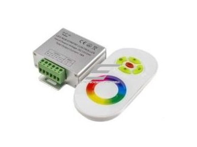 LED pritemdymo RGB valdiklis | dimeris | su jutikliu | 12-24VDC LED pritemdymo RGB valdiklis | dimeris | su jutikliu | 12-24VDC