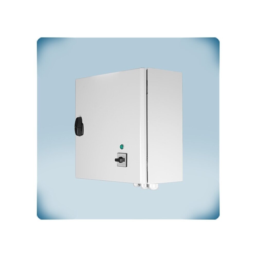 Transformatorowy regulator prędkości trójfazowego silnika wentylatora | 11A | 400VAC | natynkowy | IP54 | Sentera Controls | STR-4110L40