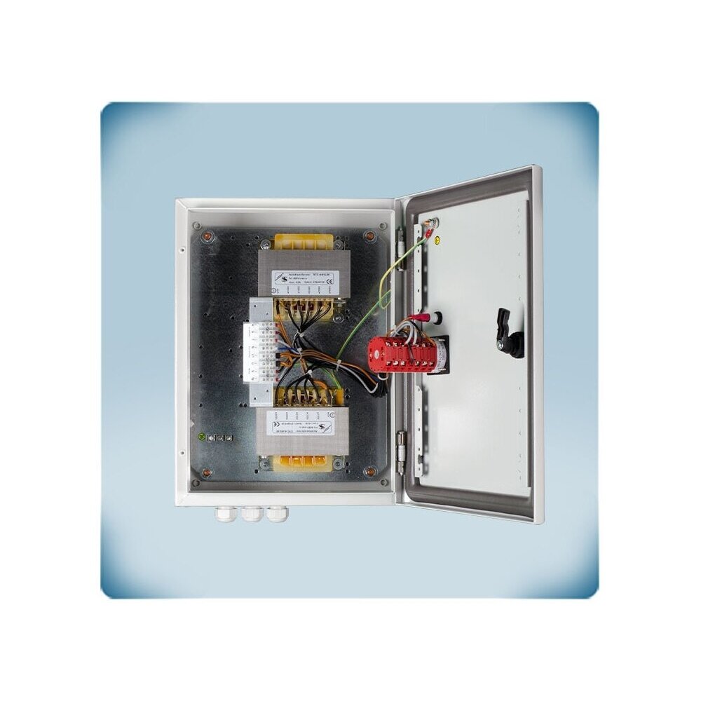 Transformer three-phase fan motor speed controller | 4A | 400VAC | surface-mounted | IP54 | Sentera Controls | STR-4-40L40 5