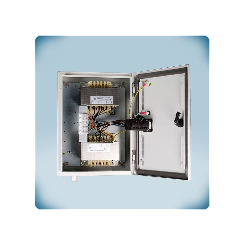 Transformer three-phase fan motor speed controller | 8A | 400VAC | surface-mounted | IP54 | Sentera Controls | STR-4-80L40 5 Transformer three-phase fan motor speed controller | 8A | 400VAC | surface-mounted | IP54 | Sentera Controls | STR-4-80L40 5
