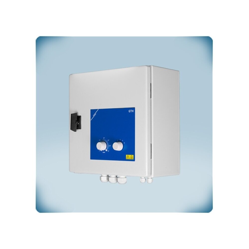 Transformatora ventilatora ātruma un ūdens sildītāja regulators pēc temperatūras | 7,5A | 230VAC | virsapmetuma | IP54 | Sentera Controls | GTH21-75L22 2
