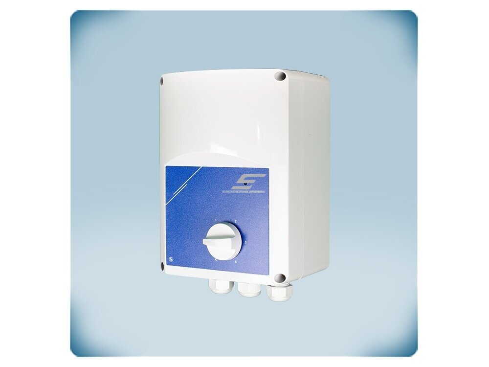 Transformatorinis trifazio ventiliatoriaus variklio greičio reguliatorius su TK | 1,2A | 400VAC | virštinkinis | IP54 | Sentera Controls | STRS4-12L40