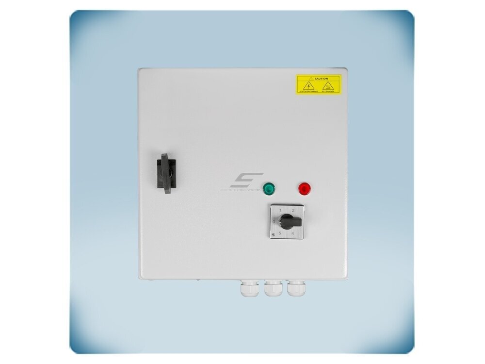 Transformatorinis ventiliatoriaus variklio greičio reguliatorius su automatiniu paleidimu | TK | 20A | 230VAC | virštinkinis | IP54 | Sentera Controls | STRA1200L20 1