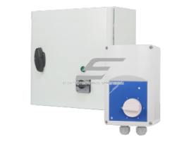 Transformatorinis ventiliatoriaus variklio greičio reguliatorius | 2,2A | 230VAC | virštinkinis | IP54 | Sentera Controls | STR-1-22L22
