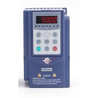 Three-phase frequency inverter 2.2 kW | 5.1 A | IP20 | with EMC filter | for controlling three-phase motors | CDE501-4T2R2 Eura Drives Three-phase frequency inverter 2.2 kW | 5.1 A | IP20 | with EMC filter | for controlling three-phase motors | CDE501-4T2R2 Eura Drives