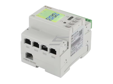 Trifazis daugiakanalis elektros energijos skaitiklis | iki 1600A su CT | RS485 Modbus | LCD ekranas | IDC ir pramonės monitoringui