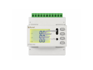 Trifazis daugiakanalis elektros energijos skaitiklis | iki 1600A su CT | RS485 Modbus | LCD ekranas | IDC ir pramonės monitoringui