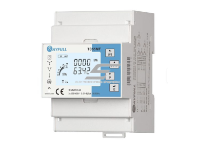 Trifazis elektros energijos skaitiklis | galios matuoklis | 4 tarifai | 0.5 tikslumo klasė | skaitmeninis LED ekranas | koreguojamas CT pajungimas | RS485 Modbus | Rayfull Trifazis elektros energijos skaitiklis | galios matuoklis | 4 tarifai | 0.5 tikslumo klasė | skaitmeninis LED ekranas | koreguojamas CT pajungimas | RS485 Modbus | Rayfull